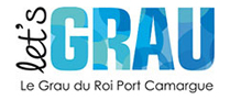 logo lets grau - catamaran le providence au grau du roi