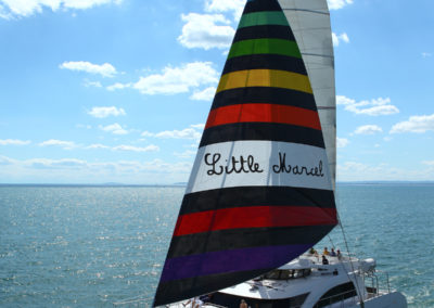 balade voile00003 - catamaran le providence au grau du roi