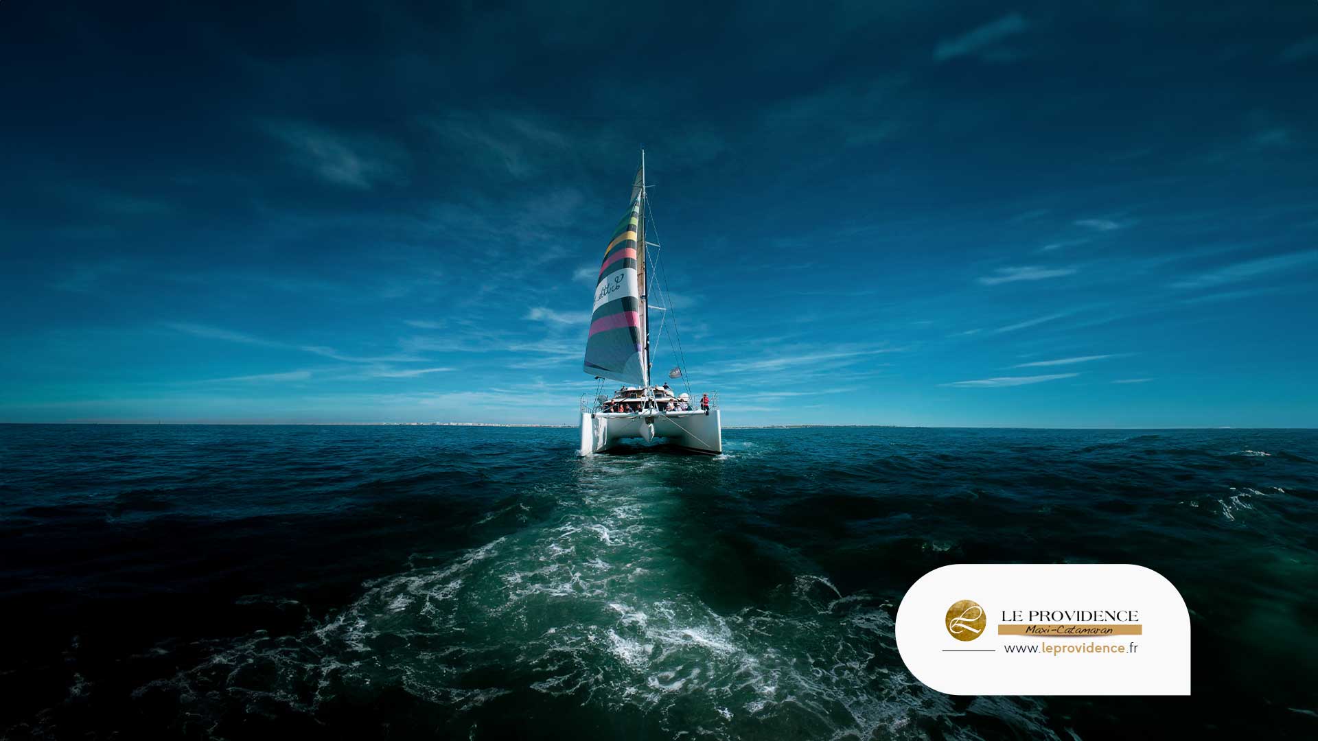 sortie-en-mer-catamaran-providence privatiser un catamaran