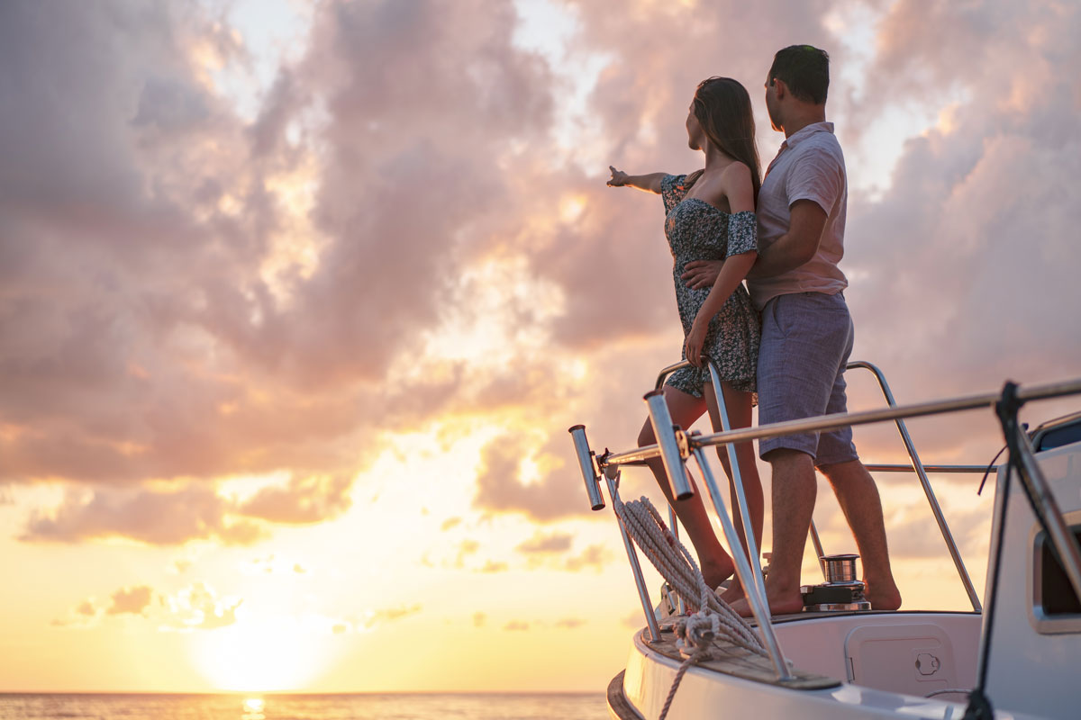 Croisiere en mer romantique grau du roi